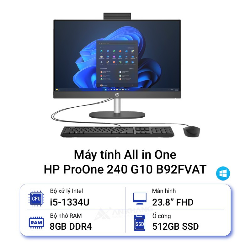 Máy tính All in One HP ProOne 240 G10 B92FVAT