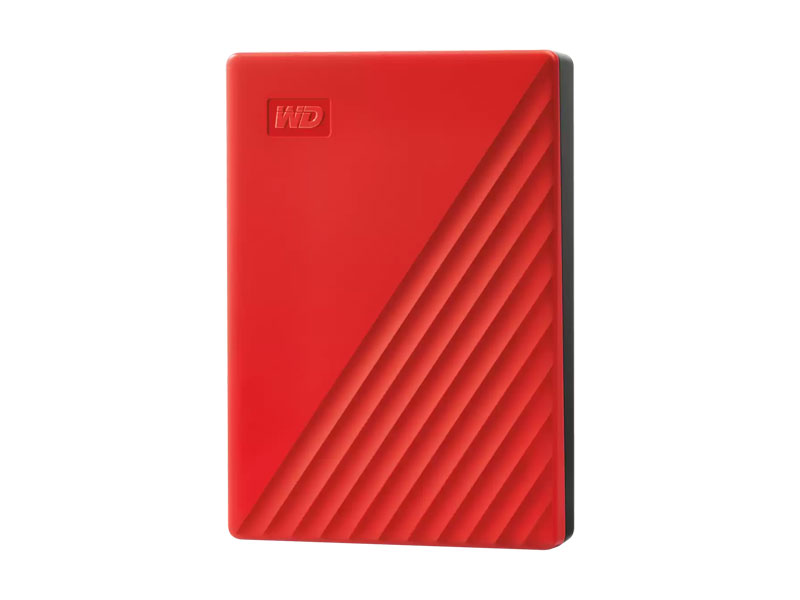 Ổ cứng di động WD My Passport 4TB WDBPKJ0040BRD-WESN đỏ