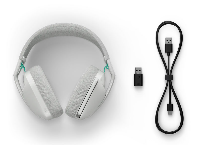 Tai nghe gaming không dây Logitech G321 LIGHTSPEED Bluetooth trắng