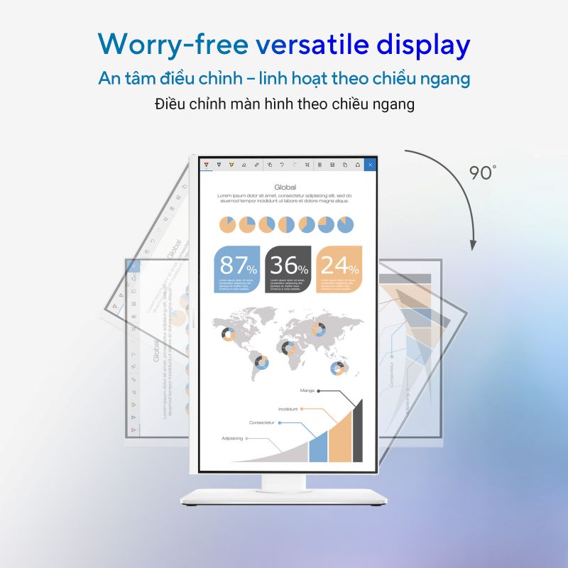 Máy tính để bàn All in one ASUS P440VAK-WPC042W