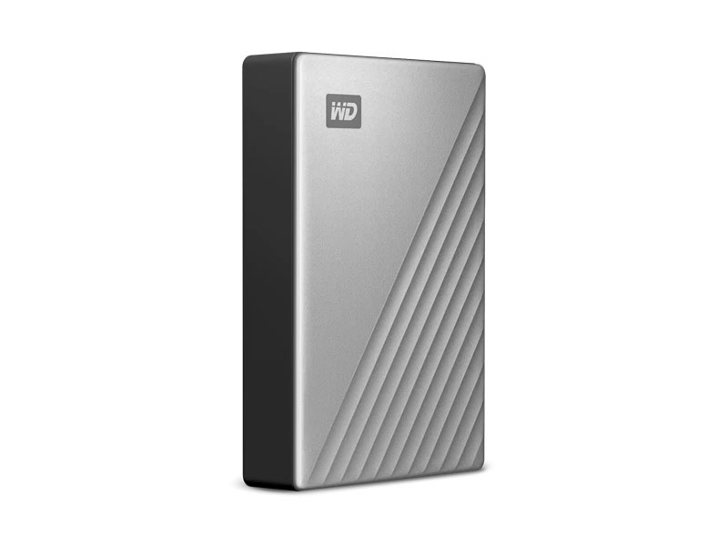 Ổ cứng di động WD My Passport Ultra 4TB WDBFTM0040BSL-WESN bạc