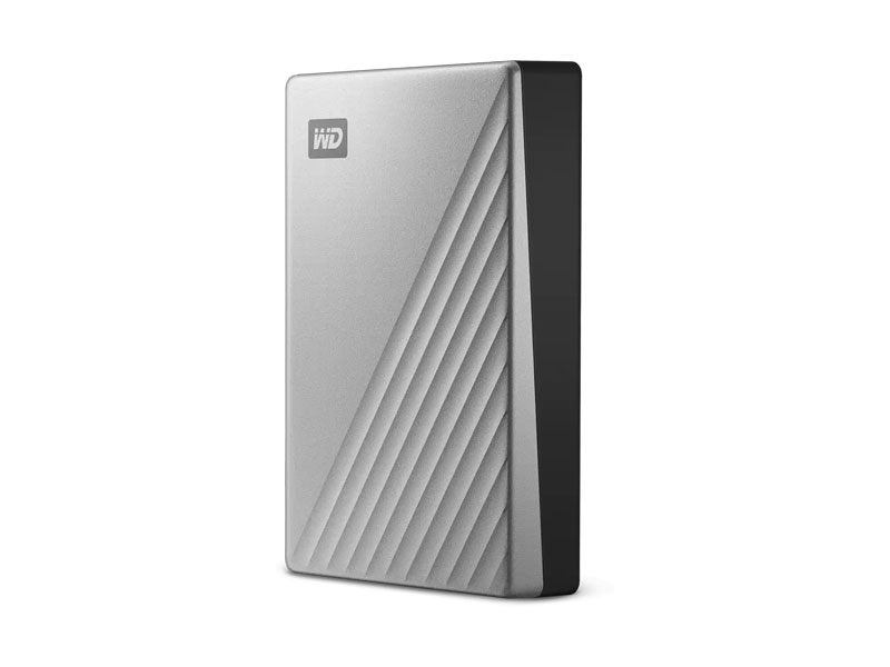 Ổ cứng di động WD My Passport Ultra 4TB WDBFTM0040BSL-WESN bạc