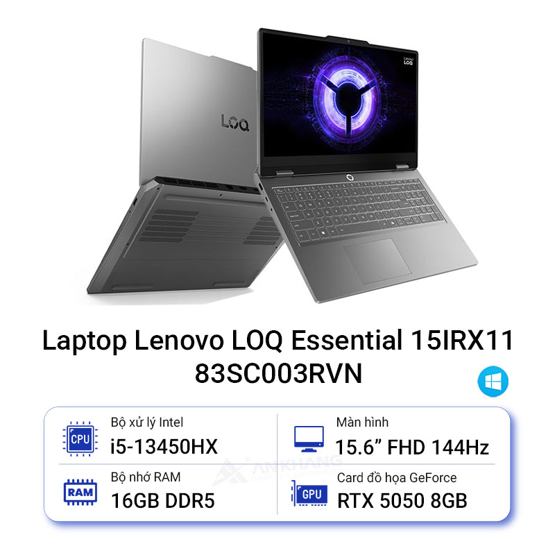 Laptop Lenovo LOQ Essential 15IRX11 83SC003RVN