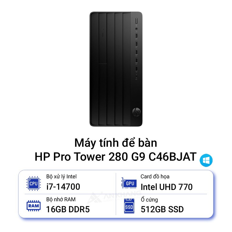 Máy tính để bàn HP Pro Tower 280 G9 C46BJAT