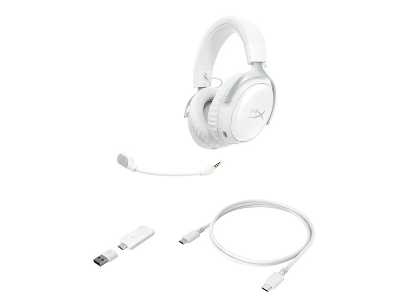 Tai nghe HyperX Cloud III S AX6G1AA Wireless White