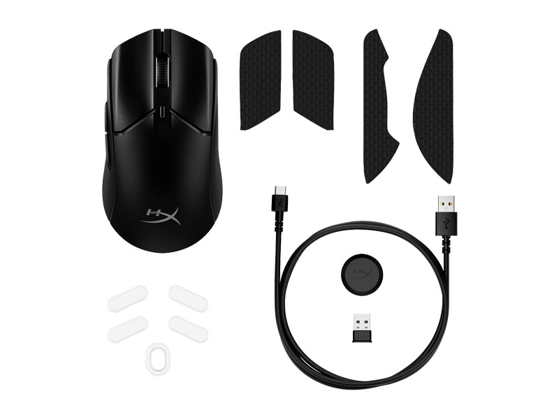 Chuột Gaming HyperX Pulsefire Haste II Wireless 6N0B0AA Black