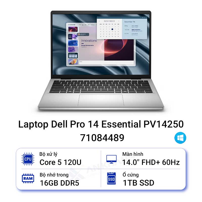Laptop Dell Pro 14 Essential PV14250 71084489