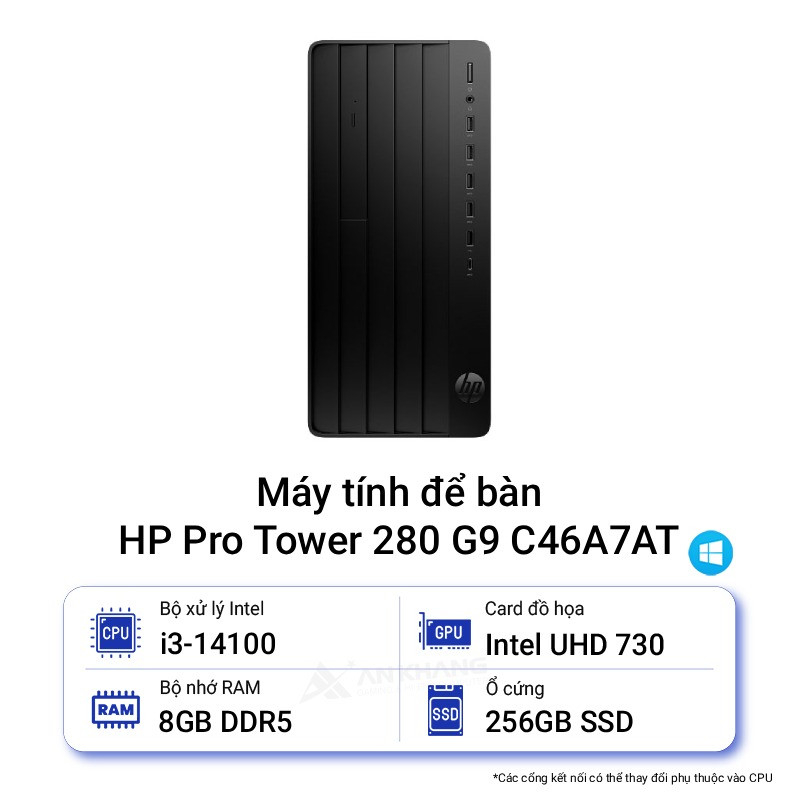 Máy tính để bàn HP Pro Tower 280 G9 C46A7AT