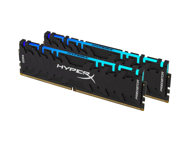Ram PC Kingston HyperX Predator RGB 16GB D4-3200U C16 HX432C16PB3AK2/16 (2x8GB)