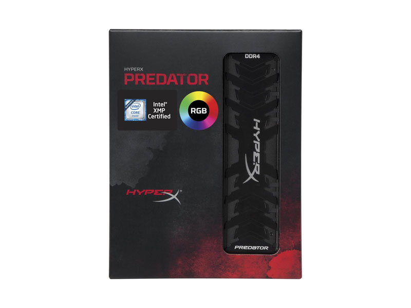Ram PC Kingston HyperX Predator RGB 16GB D4-3200U C16 HX432C16PB3AK2/16 (2x8GB)