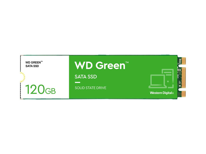 Ổ cứng SSD WD Green 120GB M2 Sata 2280 WDS120G2G0B