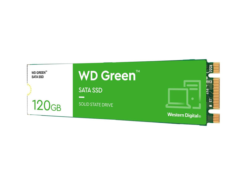 Ổ cứng SSD WD Green 120GB M2 Sata 2280 WDS120G2G0B