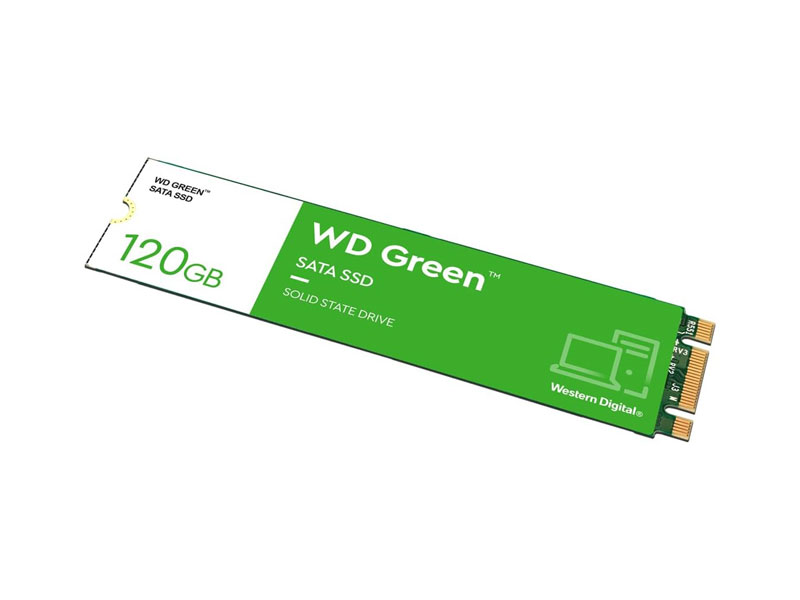 Ổ cứng SSD WD Green 120GB M2 Sata 2280 WDS120G2G0B