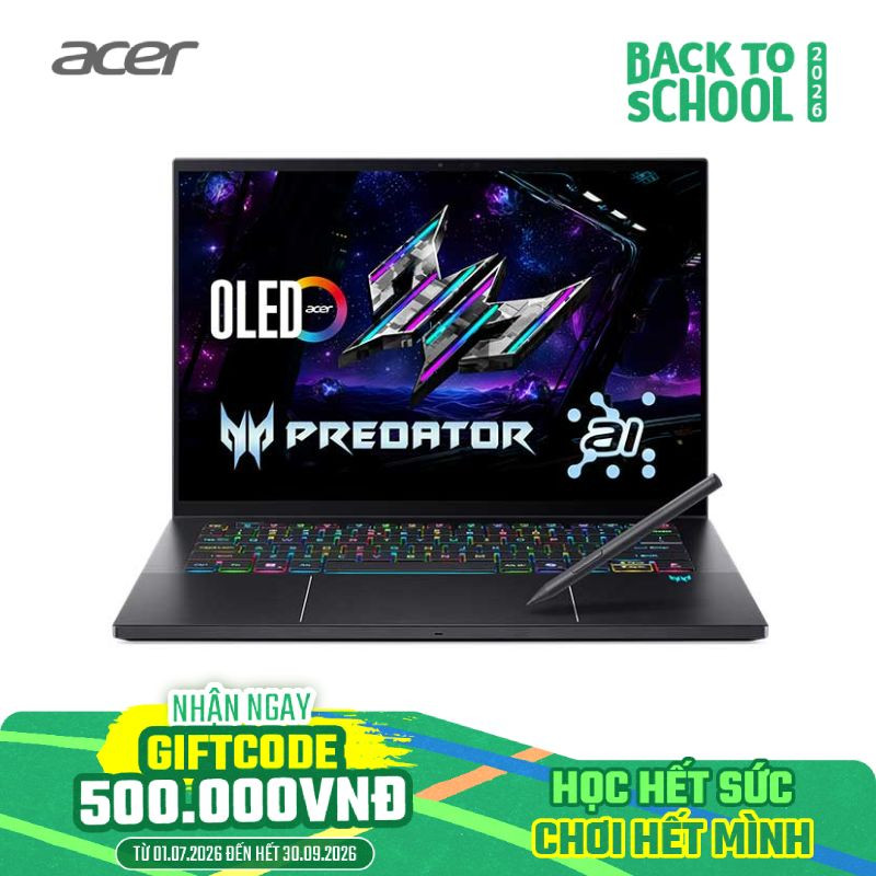 Laptop Acer Gaming Predator Triton 14 AI PT14-52T-99TU NH.U0GSV.001