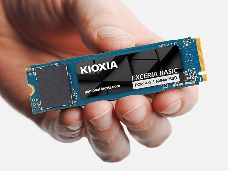 Ổ cứng SSD Kioxia Exceria Basic 2TB NVMe 4x4 R7300 W6800 (LSF10Z002TG8)