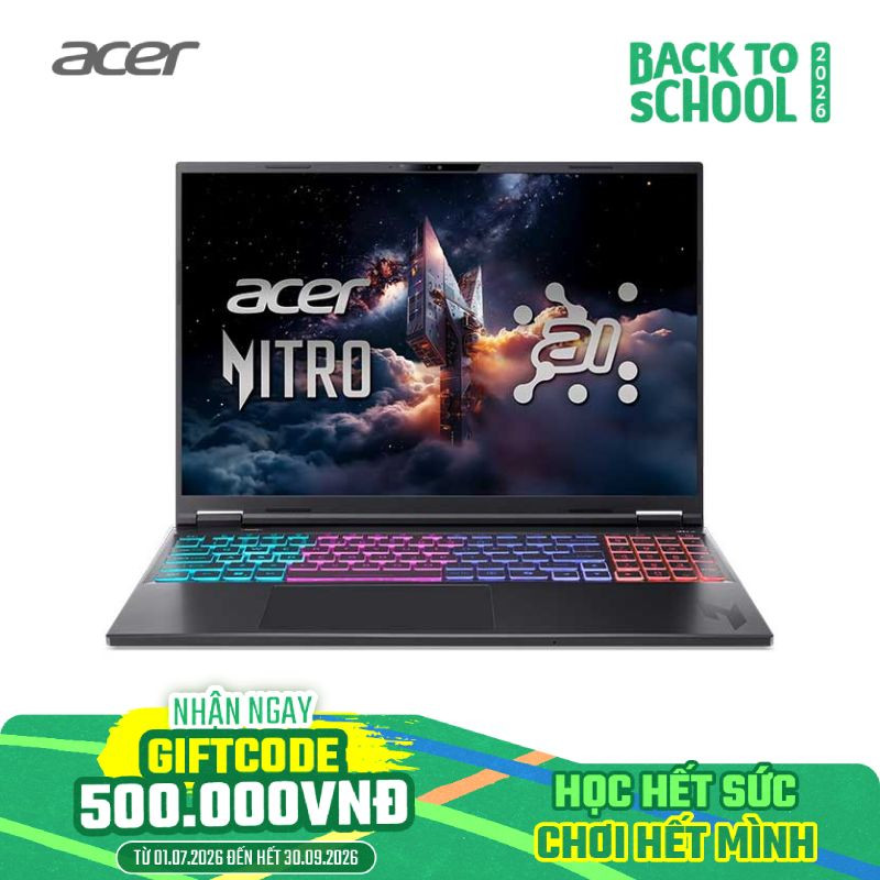 Laptop Acer Gaming Nitro ProPanel AN16S-61-R7ZJ NH.QXFSV.002 