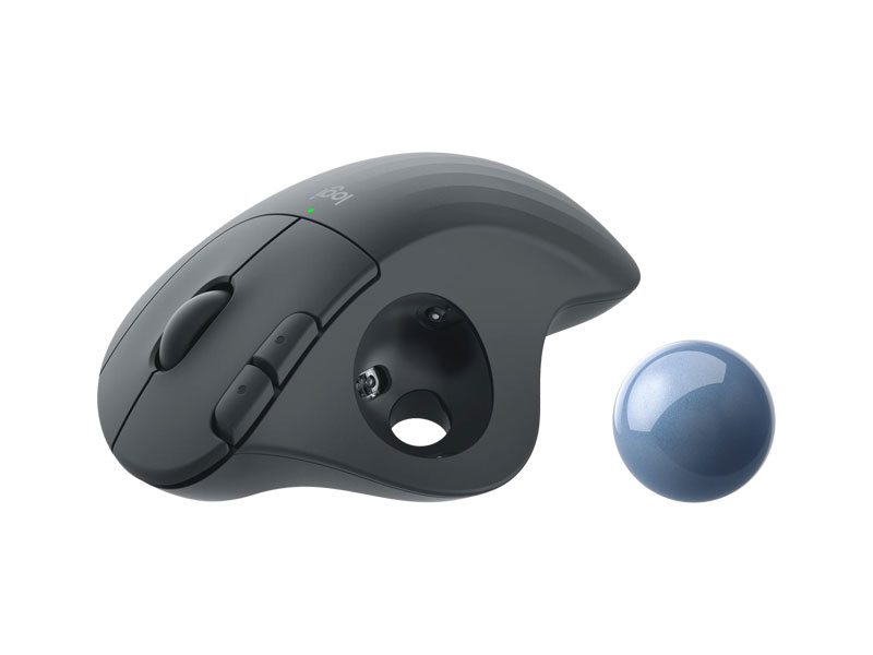 Chuột không dây Logitech ERGO M575 for Business bi xoay màu than chì (910-006222)