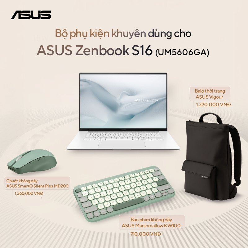 Laptop ASUS Zenbook S16 UM5606GA-SS384WS