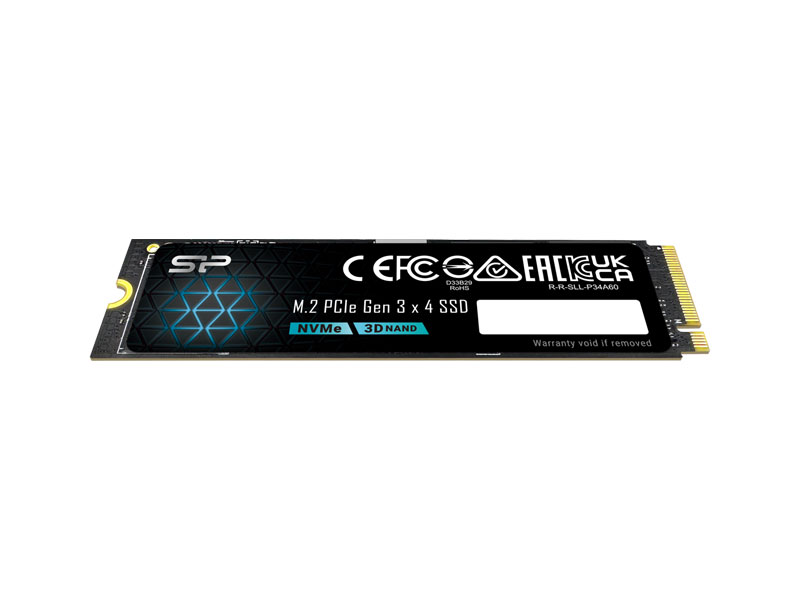 Ổ cứng SSD Silicon P34A60 1TB PCIe3×4 SP001TBP34A60M28 (2200MB-1600MB/s)