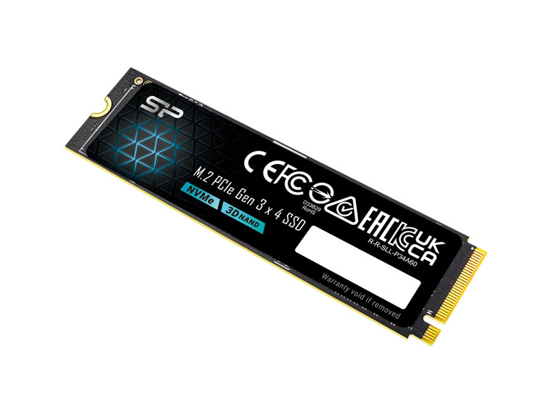 Ổ cứng SSD Silicon P34A60 1TB PCIe3×4 SP001TBP34A60M28 (2200MB-1600MB/s)