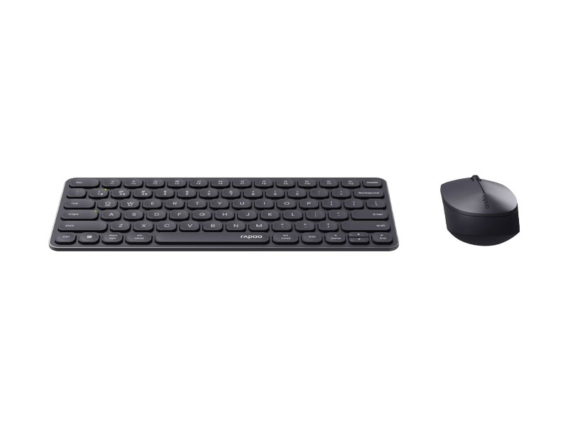 Bộ bàn phím chuột không dây Rapoo 9010M Đen