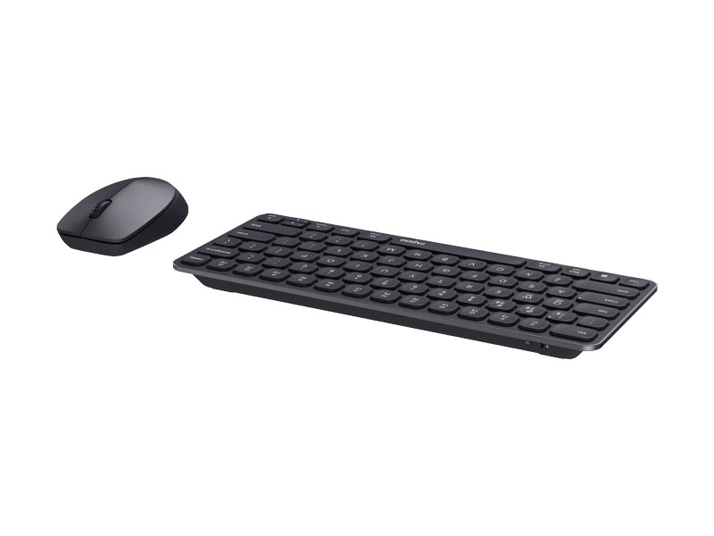 Bộ bàn phím chuột không dây Rapoo 9010M Đen