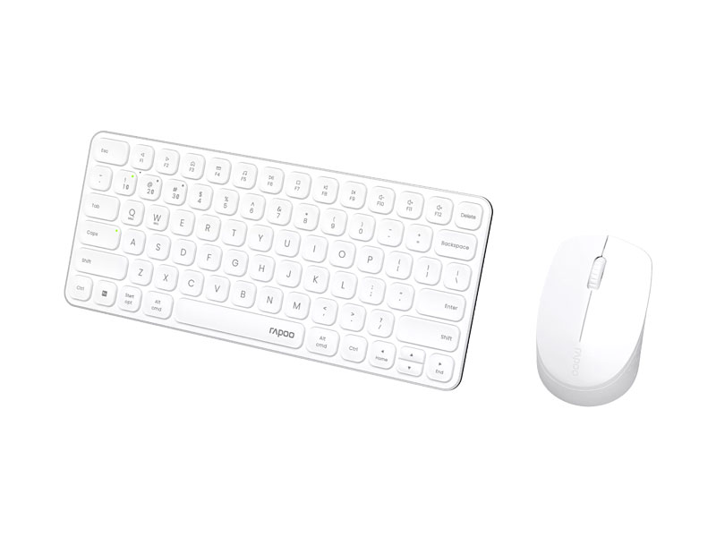 Bộ bàn phím chuột không dây Rapoo 9010M Trắng