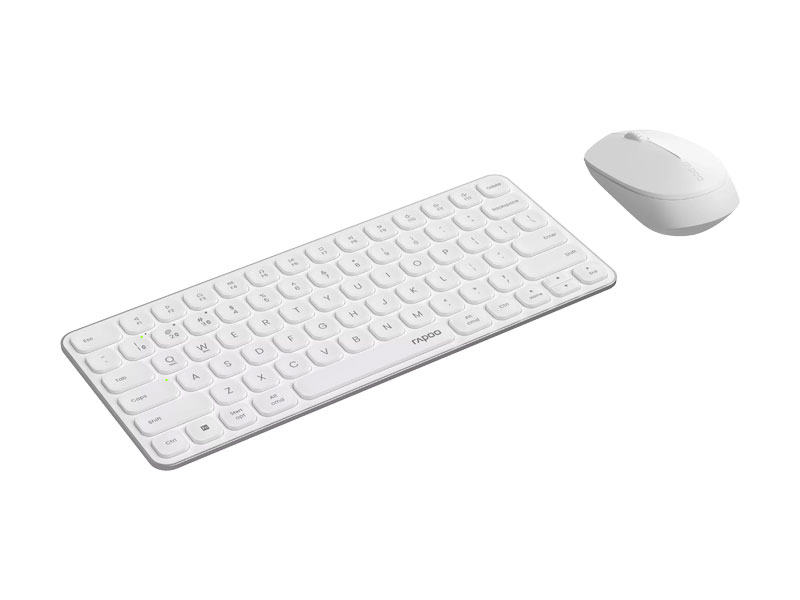 Bộ bàn phím chuột không dây Rapoo 9010M Trắng