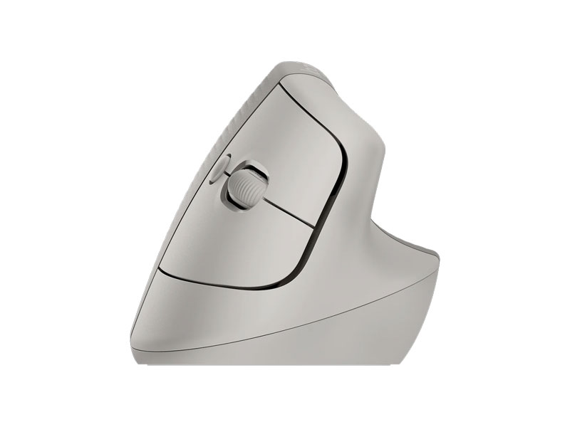 Chuột công thái học Logitech Lift Vertical màu xám sand (910-007665)