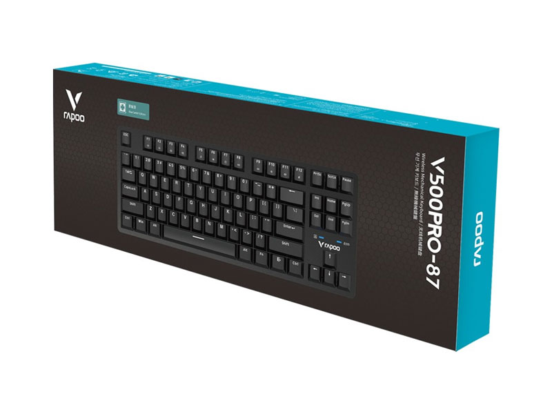 Bàn phím cơ Gaming Rapoo V500 Pro TKL87 V500PRO-87