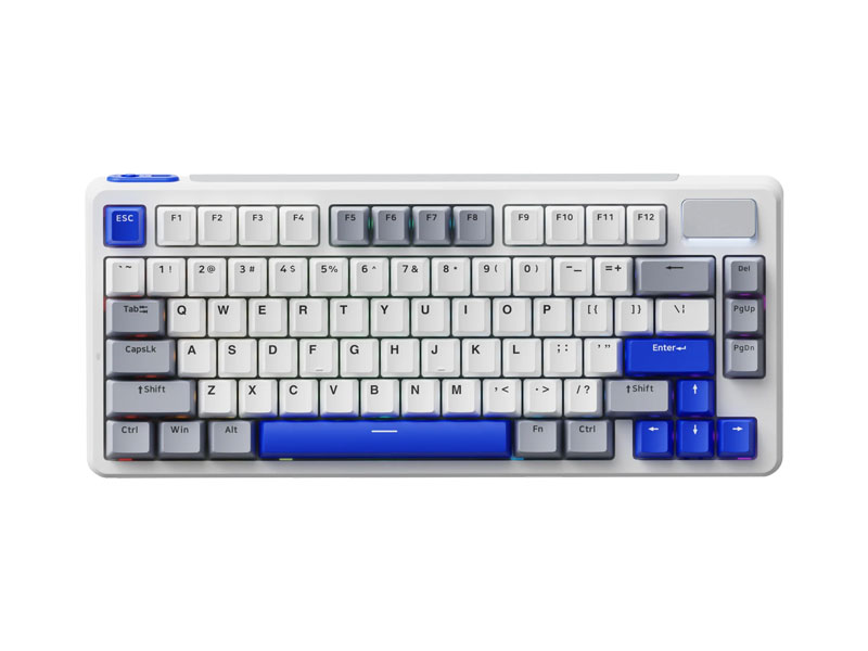 Bàn phím Gaming Rapoo V700DIY-75 màu xanh