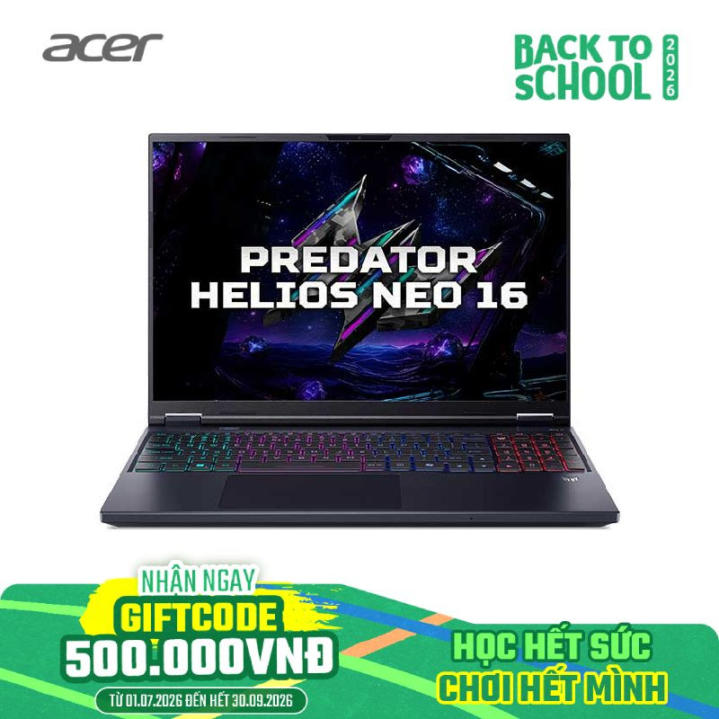 Laptop gaming Acer Predator Helios Neo 16 PHN16-I31-74MN NH.U4SSV.002