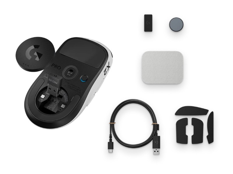 Chuột gaming không dây Logitech Pro X2 Superstrike (910-007778)
