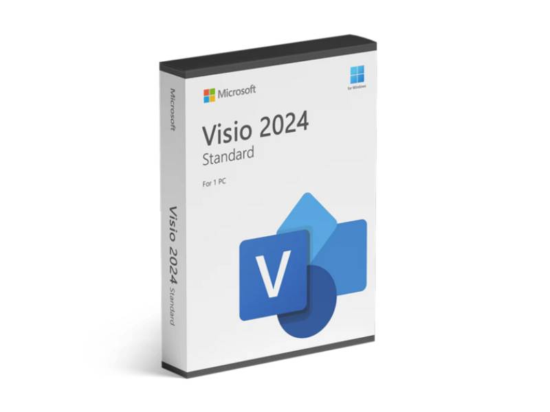 Phần mềm Microsoft Visio Std 2024 All Lng Retail Online ESD (EP2-07167) 