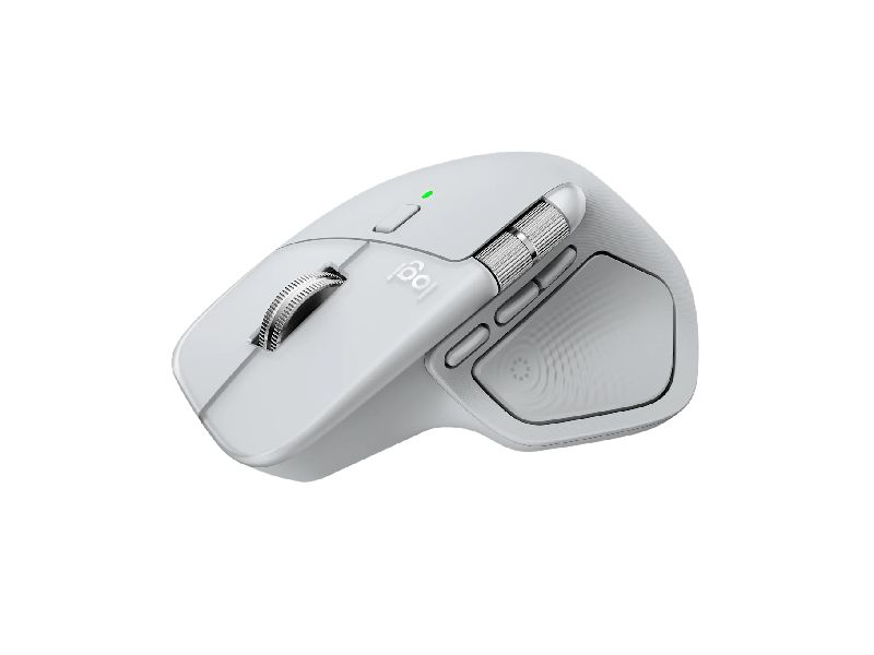 Chuột Logitech MX Master 4 FOR MAC Wireless Bluetooth Bạc White Silver 910-007578