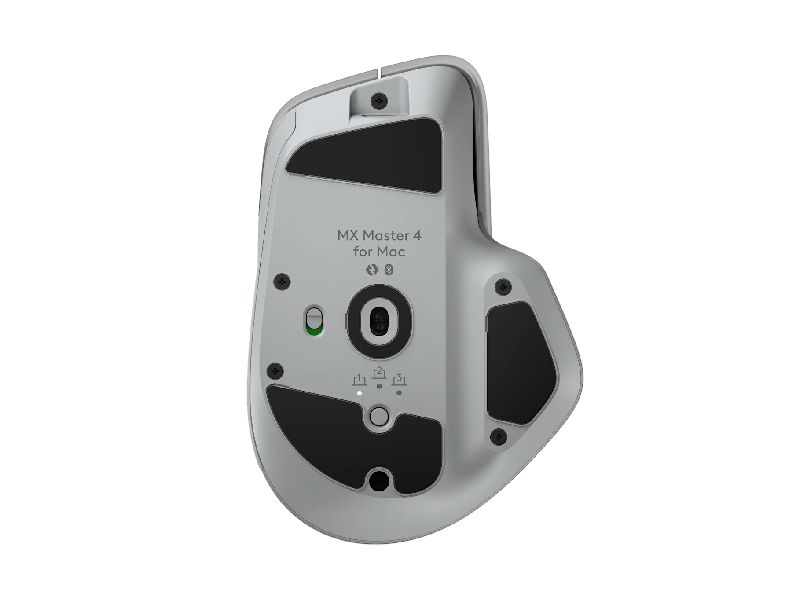 Chuột Logitech MX Master 4 FOR MAC Wireless Bluetooth Bạc White Silver 910-007578