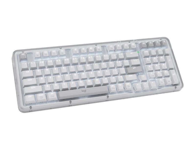 Bàn phím cơ Logitech Alto Keys K98M Wireless Off-White