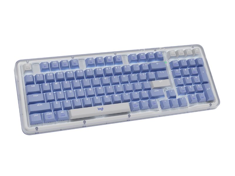 Bàn phím cơ Logitech Alto Keys K98M Wireless Lilac