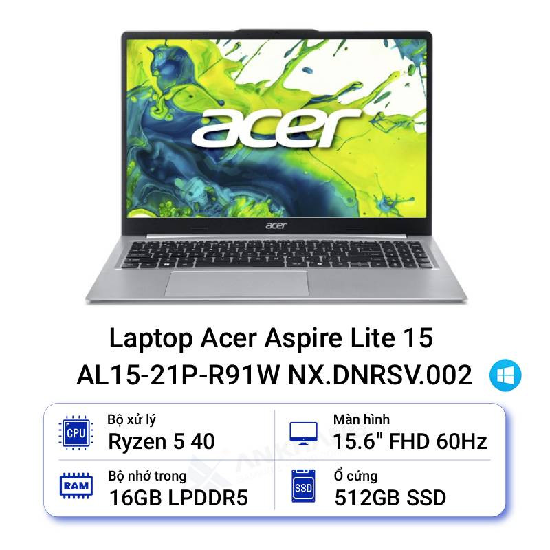 Laptop Acer Aspire Lite 15 AL15-21P-R91W NX.DNRSV.002