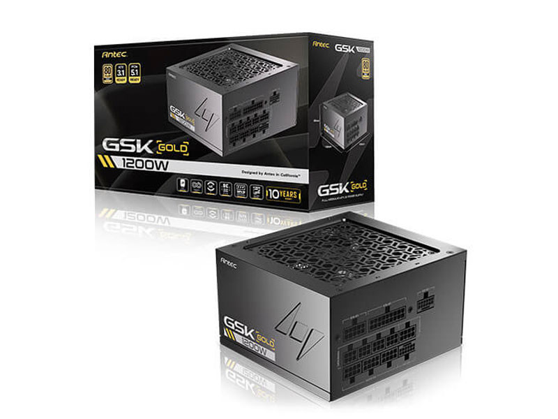 Nguồn Antec GSK 1200 V2 1200W ATX 3.1 PCIe 5.1