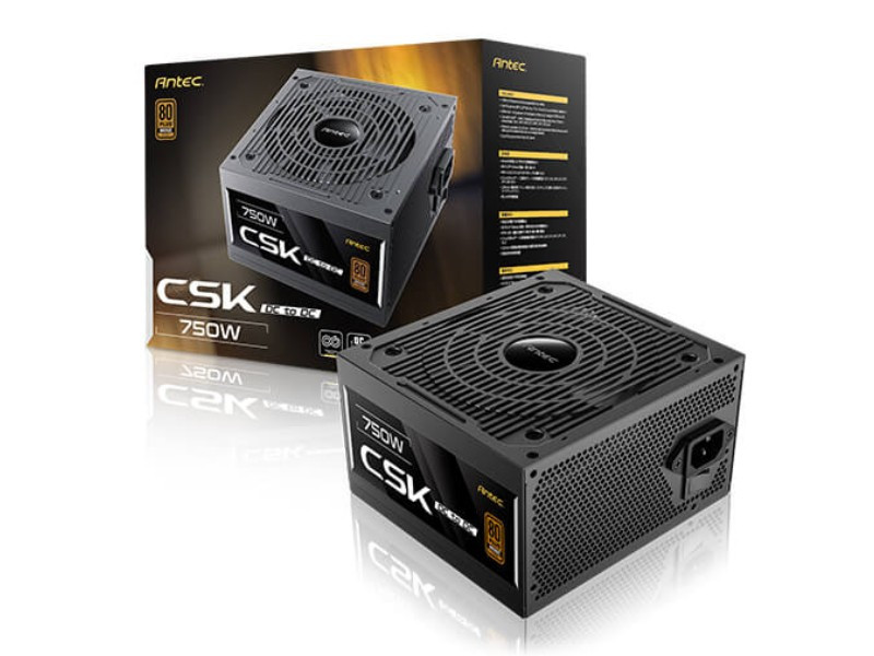 Nguồn Antec CSK 750 DC EC 750W Black