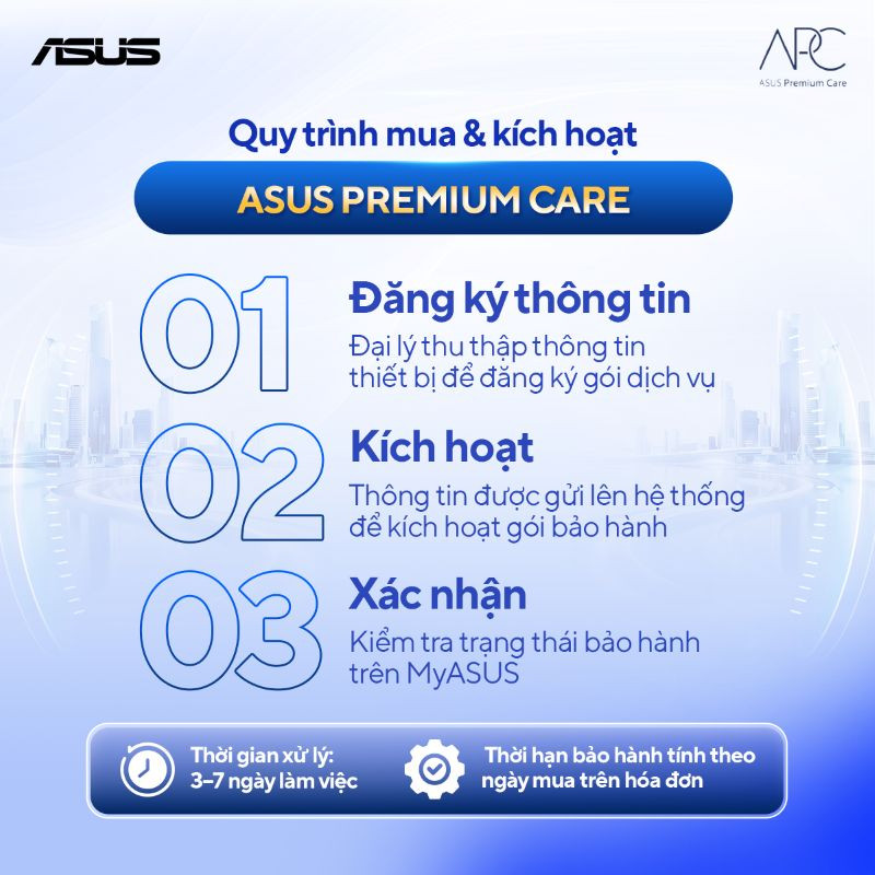 Gói dịch vụ gia hạn bảo hành Laptop ASUS IWEP-12M 12 tháng (NB)