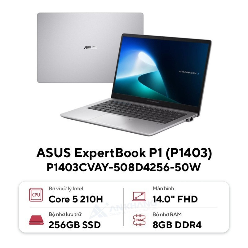 Laptop ASUS ExpertBook P1 P1403CVAY-508D4256-50W