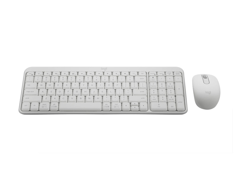 Bộ bàn phím chuột không dây Logitech MK250 Bluetooth Trắng (920-013560)