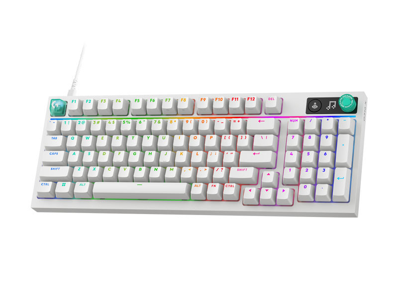 Bàn phím cơ Gaming Logitech G316 X 98 White (920-014234)