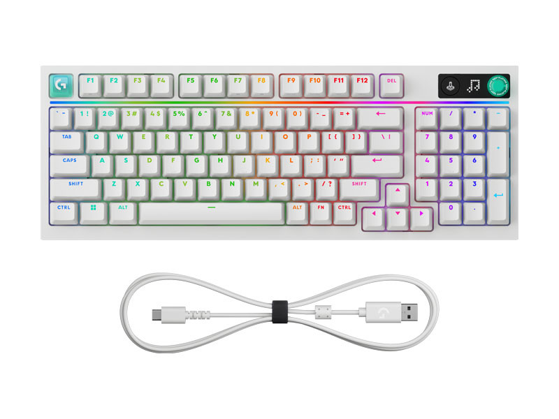 Bàn phím cơ Gaming Logitech G316 X 98 White (920-014234)