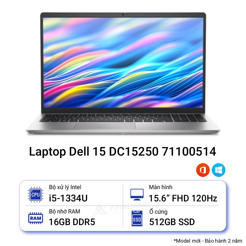 Laptop Dell 15 DC15250 71100514