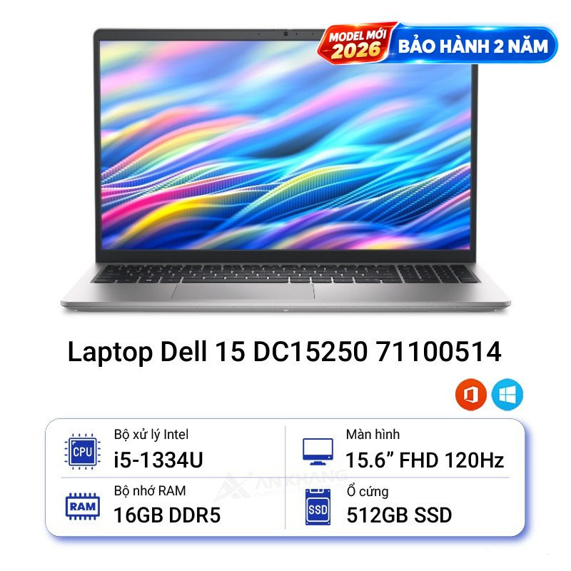 Laptop Dell 15 DC15250 71100514