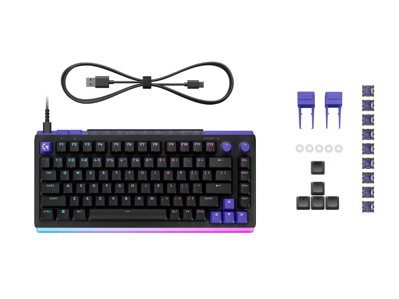 Bàn phím cơ Gaming Logitech G512 X 75 TKL Tactile Black (920-013942)
