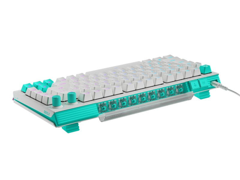 Bàn phím cơ Gaming Logitech G512 X 75 TKL Tactile White (920-013962)